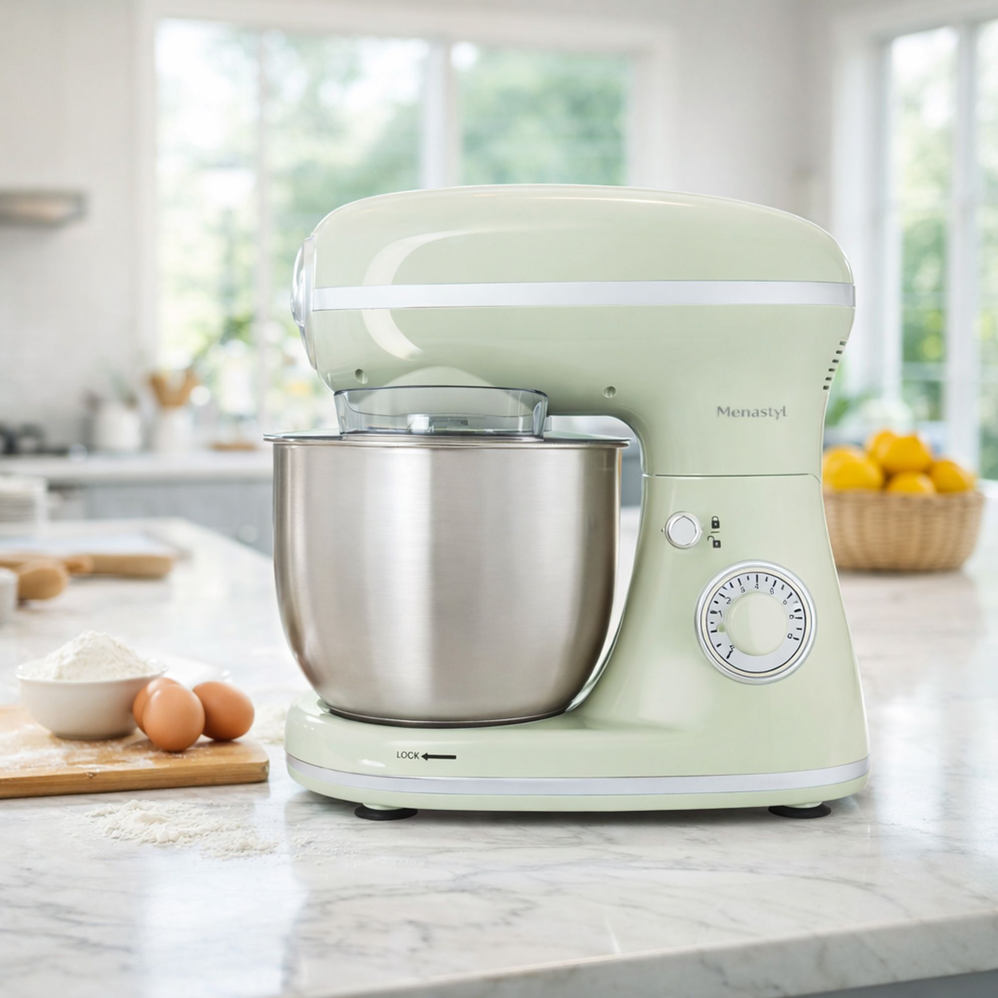 Robot pâtissier 5L celadon RETRO