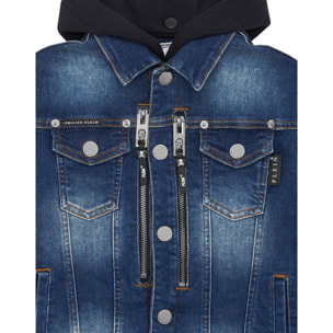 PHILIPP PLEIN Denim Jacket RACING