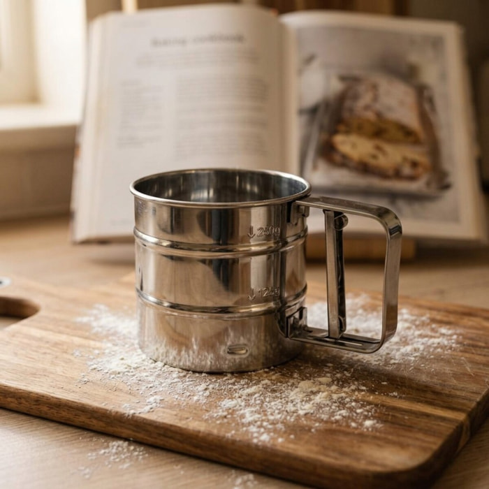 Tamis de farine en inox 10 cm FM Professional