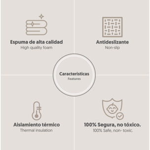 Alfombra de Juegos-Gateo Modelo Selva