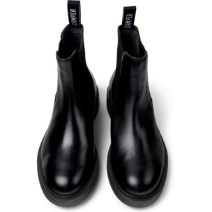 Botines - CAMPER Dean - Negro - Cuero liso