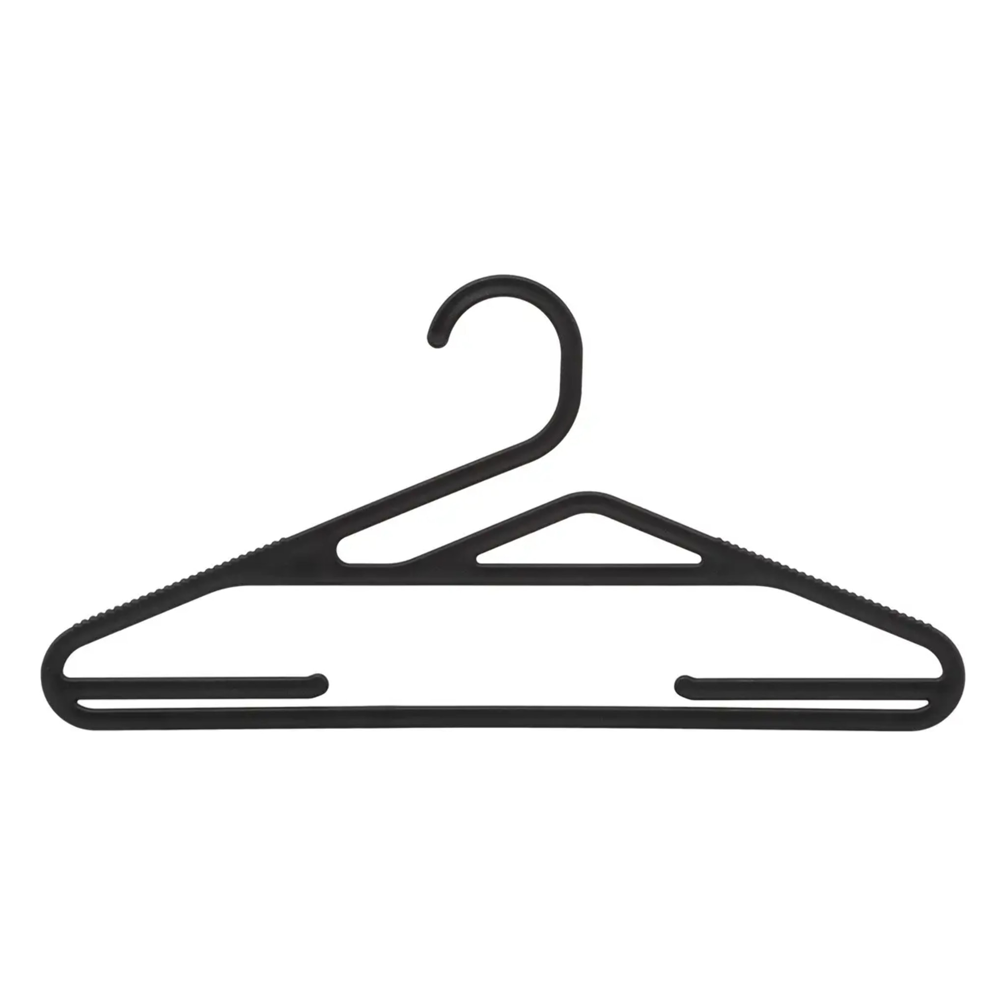 5 cintres antidérapants "Hang'Up" noir L41cm