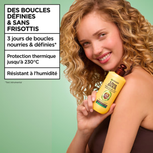 Lot de 6 - Garnier Ultra Doux Pure Huile d'Avocat & Beurre de Karité Crème de Soin 2-en-1 Nutrition Bouclante 200ml - Homme & Fe