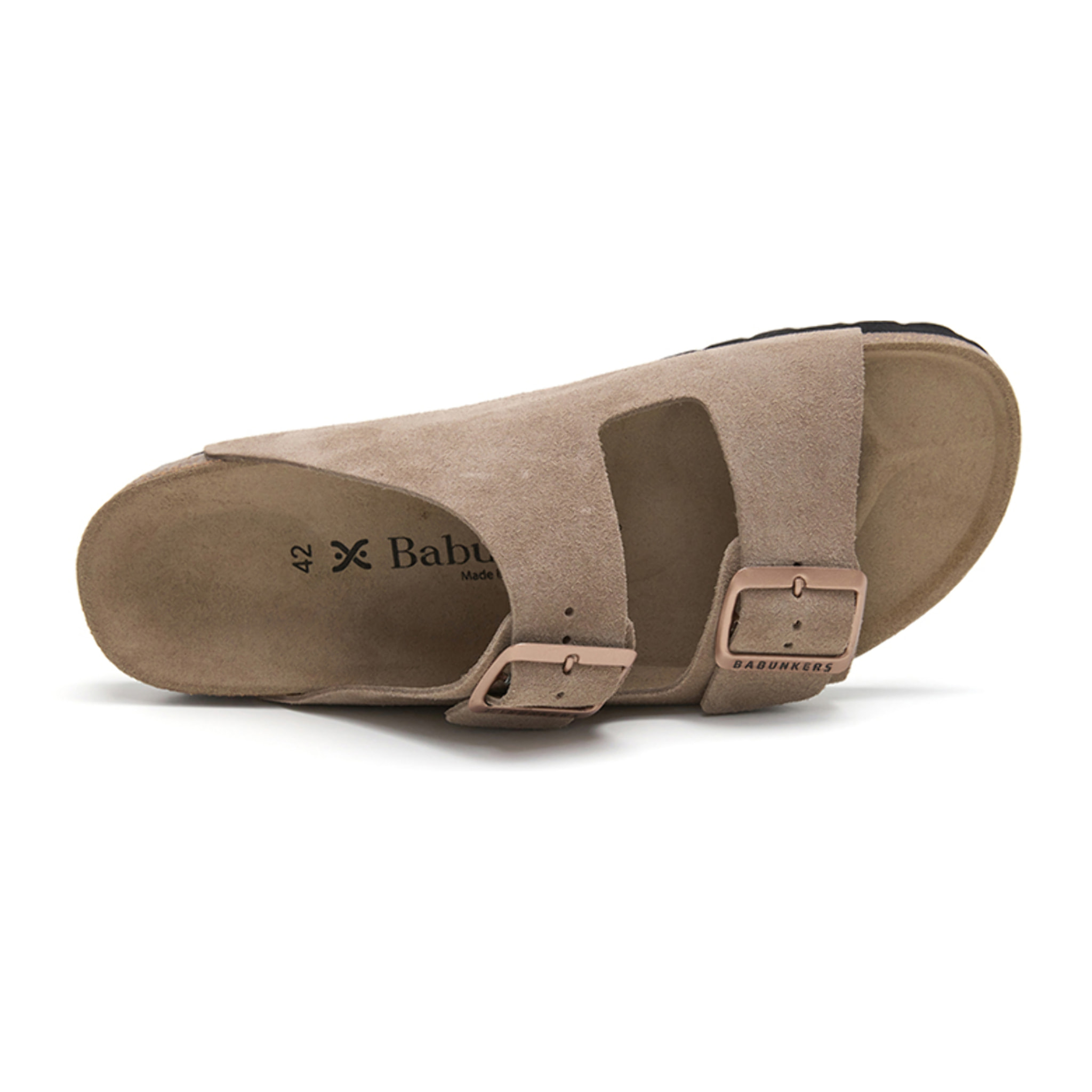 SANDALIA BABUNKERS MARRON