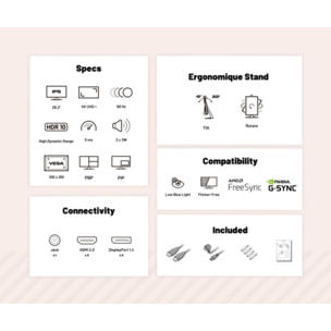Ecran PC 4K JAPANNEXT JN-282I4KP-HSP 28'' IPS