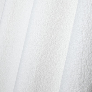 Rideau à oeillets doux  - Effet bouclette - Ecru