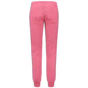 Kappa - Pantaloni Donna Rosa - 222 BANDA WRASTORIAI SLIM