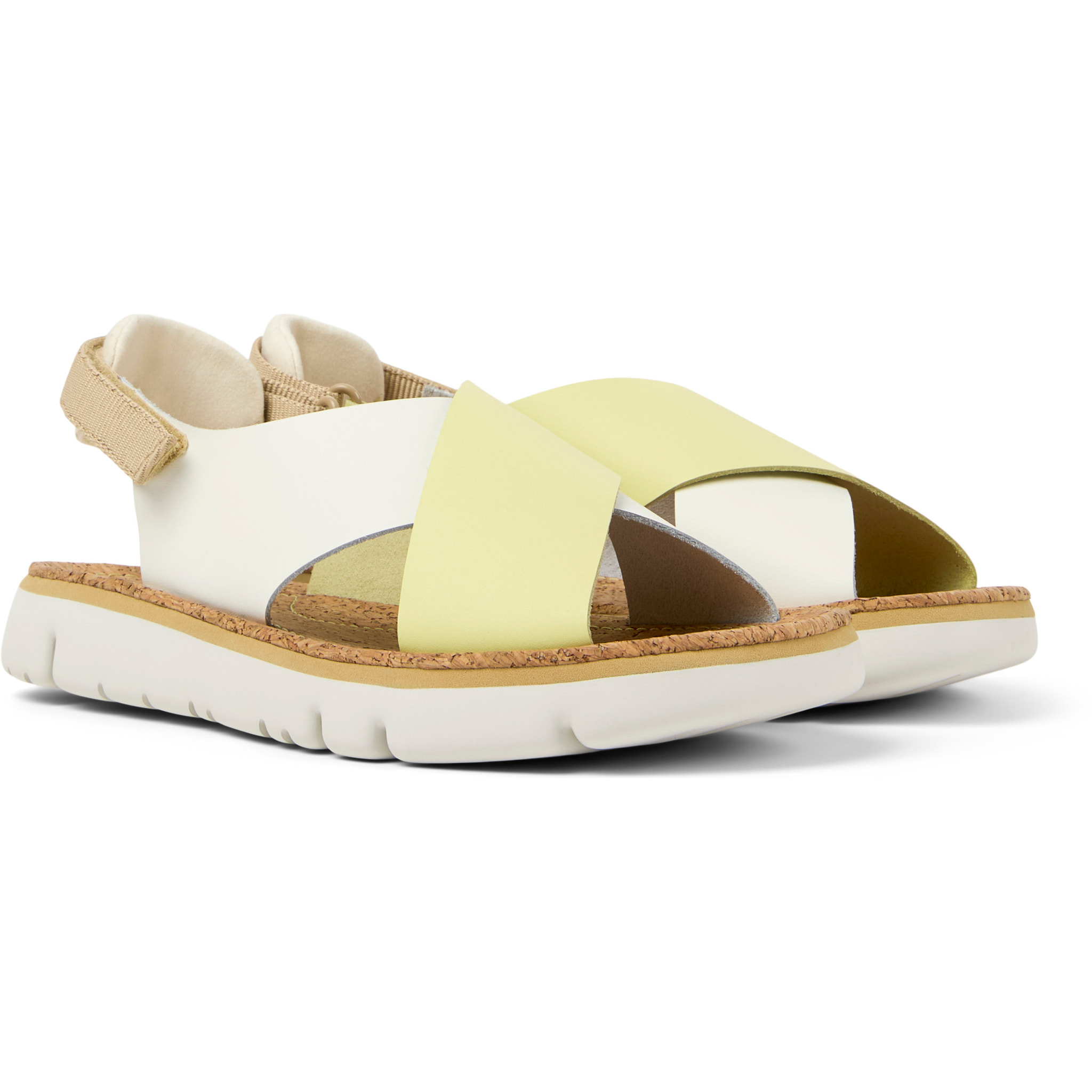 Sandalias - CAMPER Oruga Sandal - Multicolor - Cuero liso