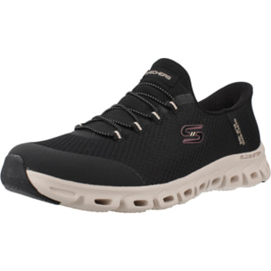 Sneakers De  Mujer Slip-ins Glide Step Vibey Negro