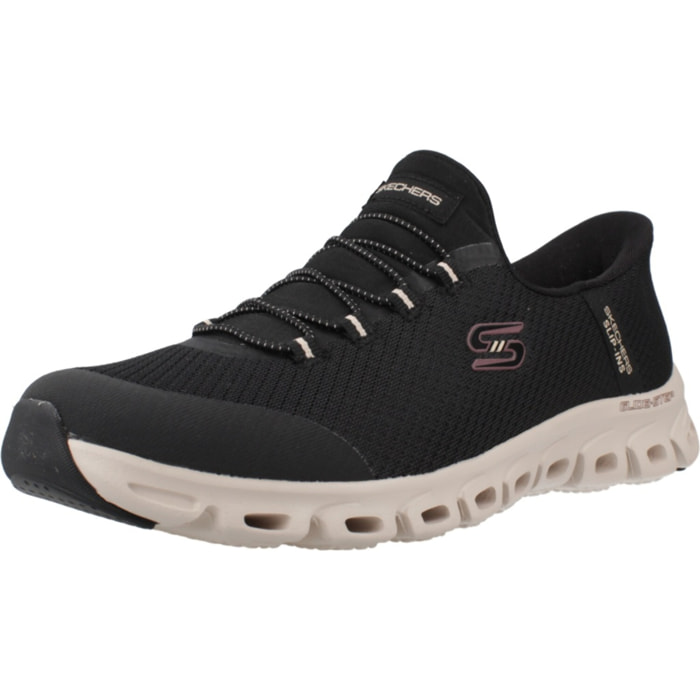 Sneakers De  Mujer Slip-ins Glide Step Vibey Negro