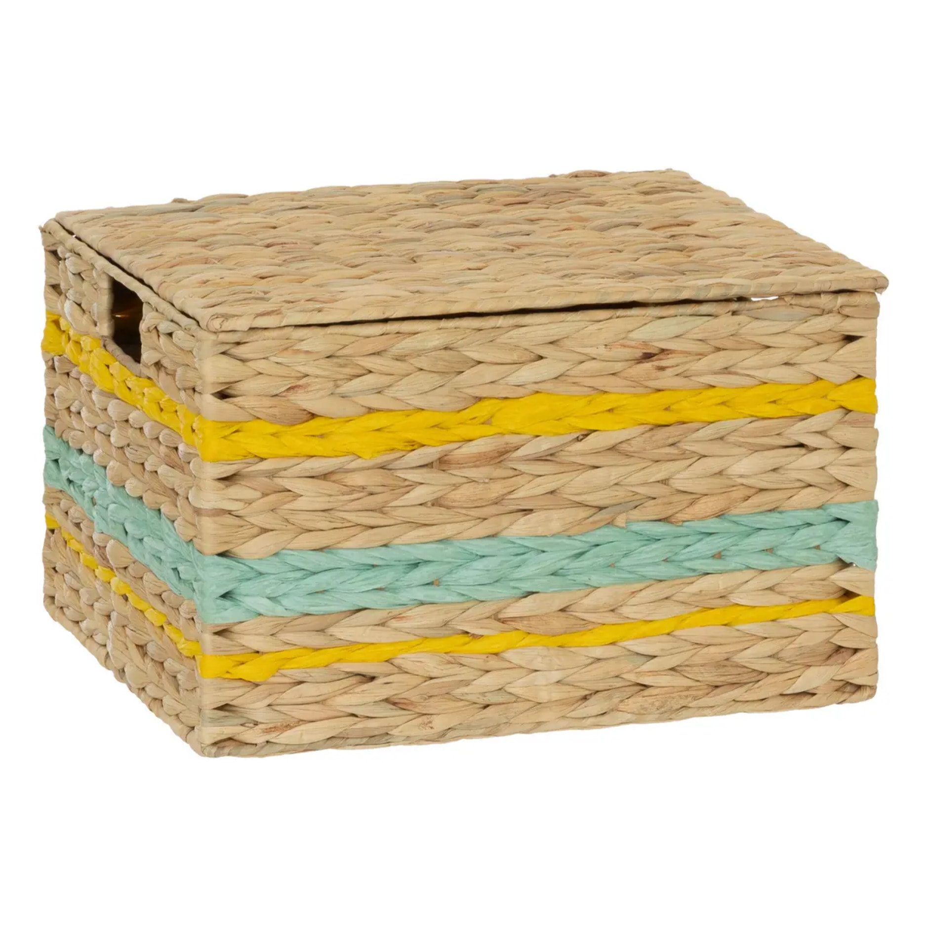 Lot de 2 malles "Gerda" L40/46cm beige