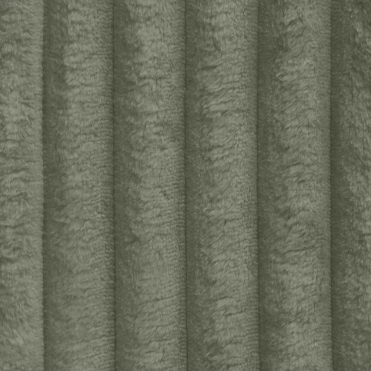 CAMELIA - Canapé 3 places en velours côtelé épais vert