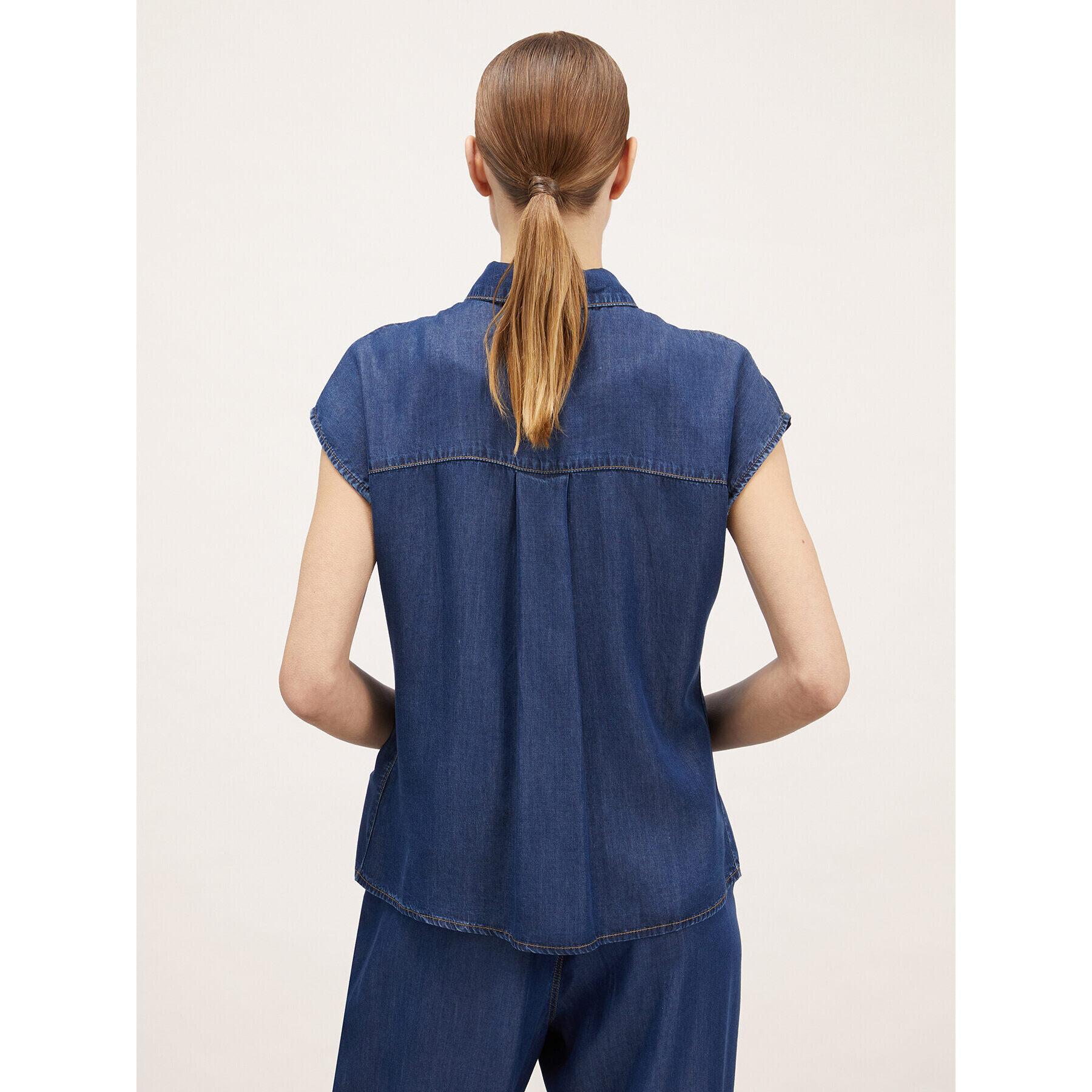 Motivi - Camicia kimono in TENCEL™ - Blu