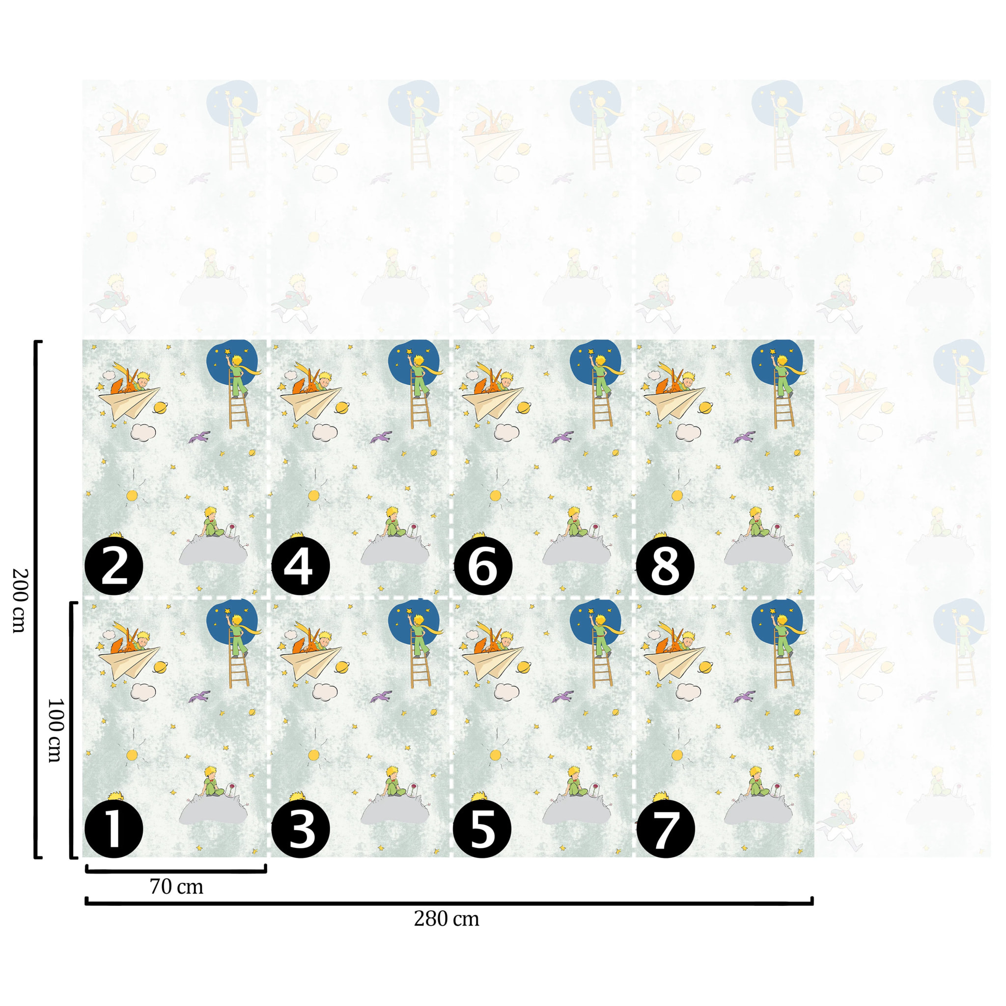 Carta da Parati Ufficiale Il Piccolo Principe Sogni Aspirazioni