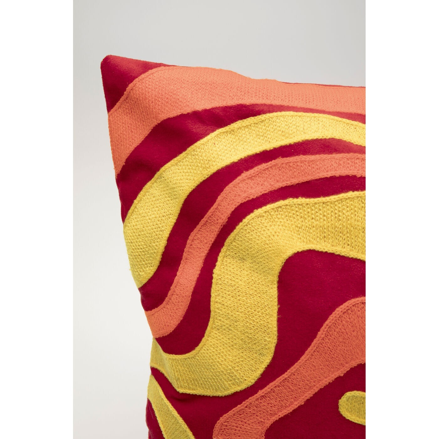 Coussin Electric Feeling rouge Kare Design