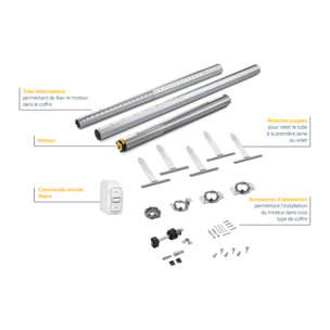 MS 2600 - Kit de motorisation volet roulant universel filaire