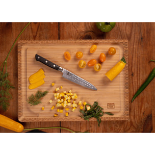 Il Set Completo: 5 coltelli (coltello da ufficio + petty + nakiri + santoku + gyuto)