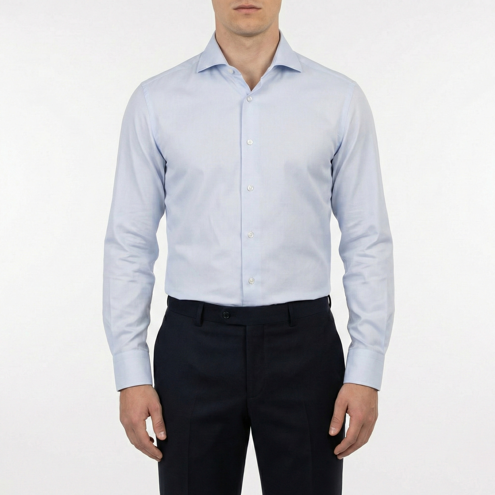 Camicia collo francese