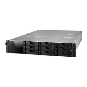 ASUSTOR NAS 9b r2u atom dual 2.13 ghz gbx2