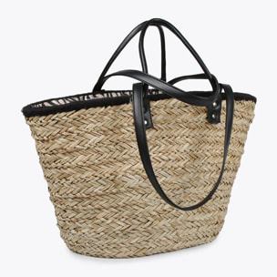 Borsa a cesta tucano ricamato