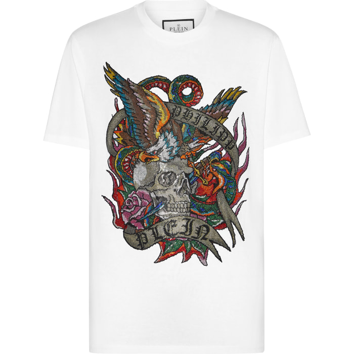 PHILIPP PLEIN T-Shirt Round Neck TATTOO