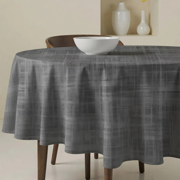 Nappe ronde en résine anti-taches 0120-42