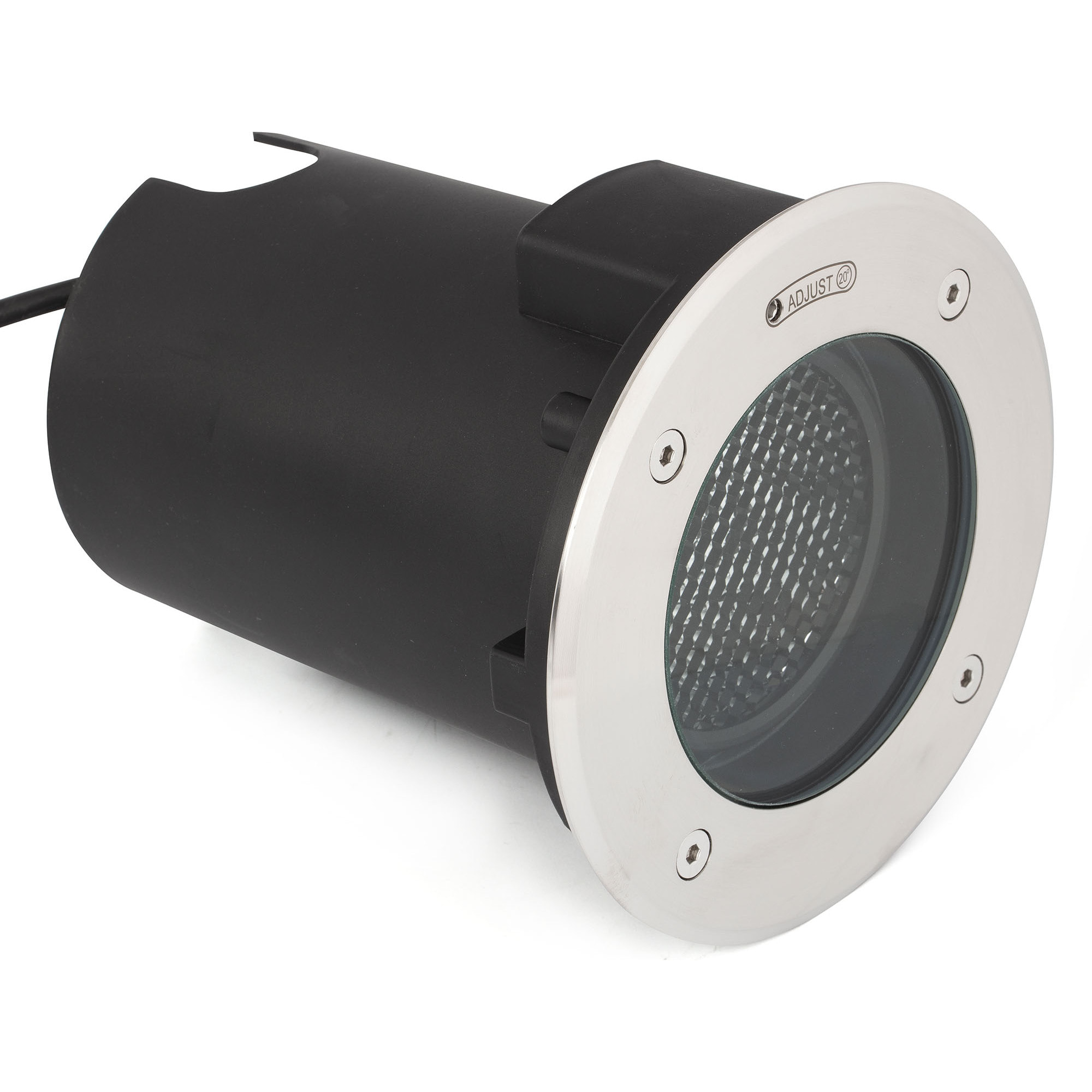 GEISER 80 GU10 Lampada incasso regolabile grigio