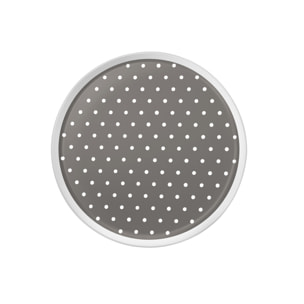 Plumetis Gris - Plato de aperitivo (Juego de 6)