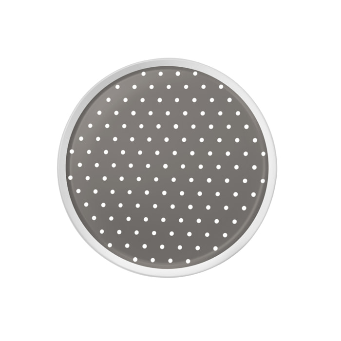 Plumetis Gris - Plato de aperitivo (Juego de 6)