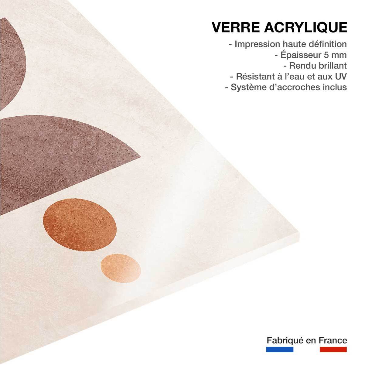 Tableau organique lévitation  Tableau plexiglas