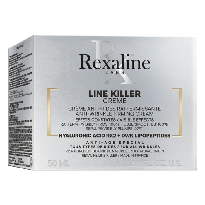 Line Killer - Crème Anti-Rides Raffermissante 50ml