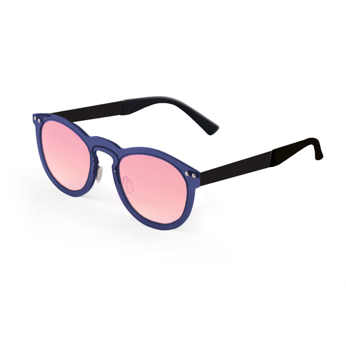 Gafas de sol OCEAN IBIZA - Trans / Rosa degradado con montura azul oscuro transparente y patillas de metal negro