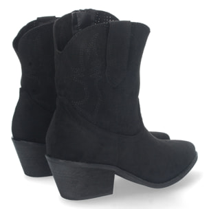 Botin de Tacon Campero con Cremallera