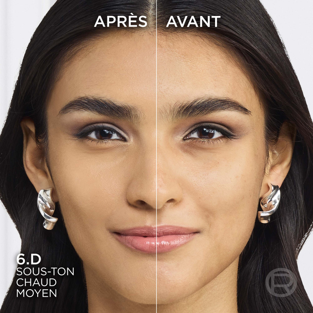 L'Oréal Paris Accord Parfait Fond de Teint Fluide 6D Miel Doré 30ml