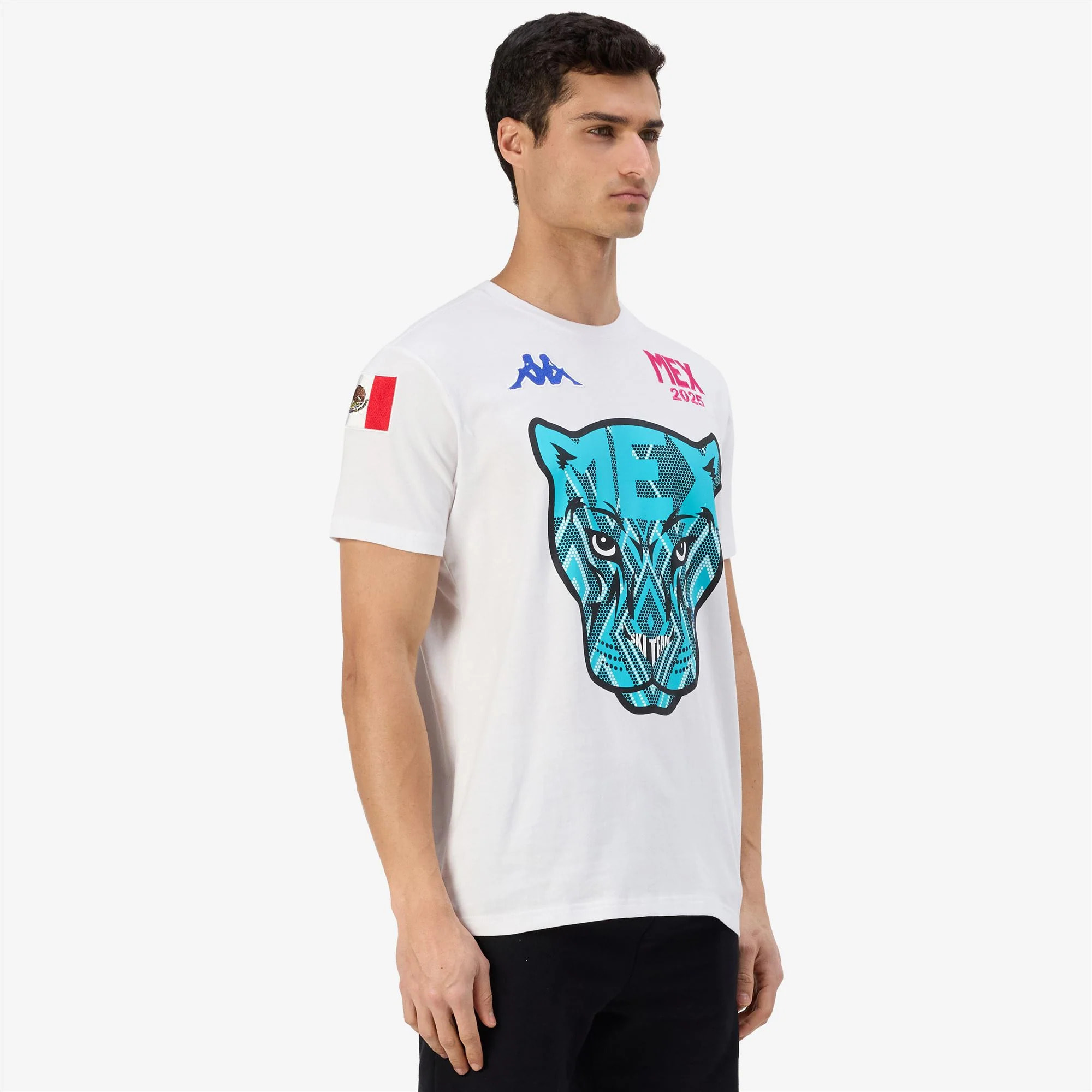 Kappa - T-Shirts & Top Uomo Bianco - Charltonis Mex