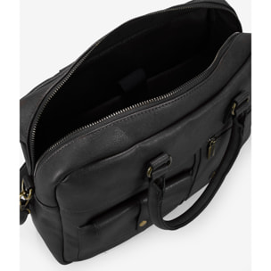 Maletín negro para portátil