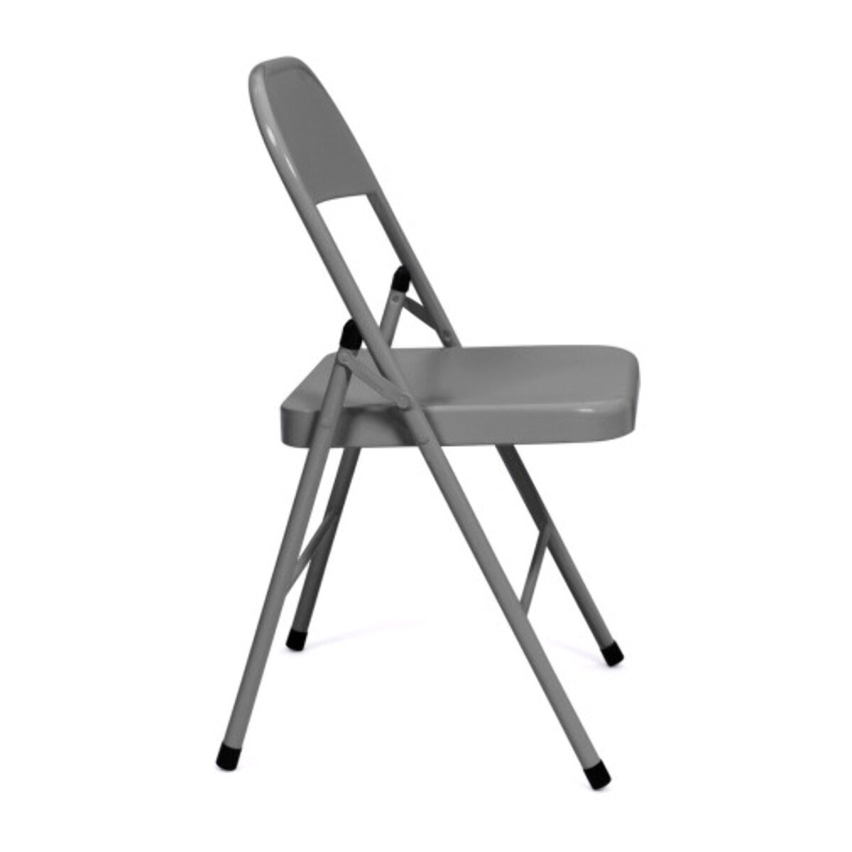 Chaises métal pliante Lucy - Gris