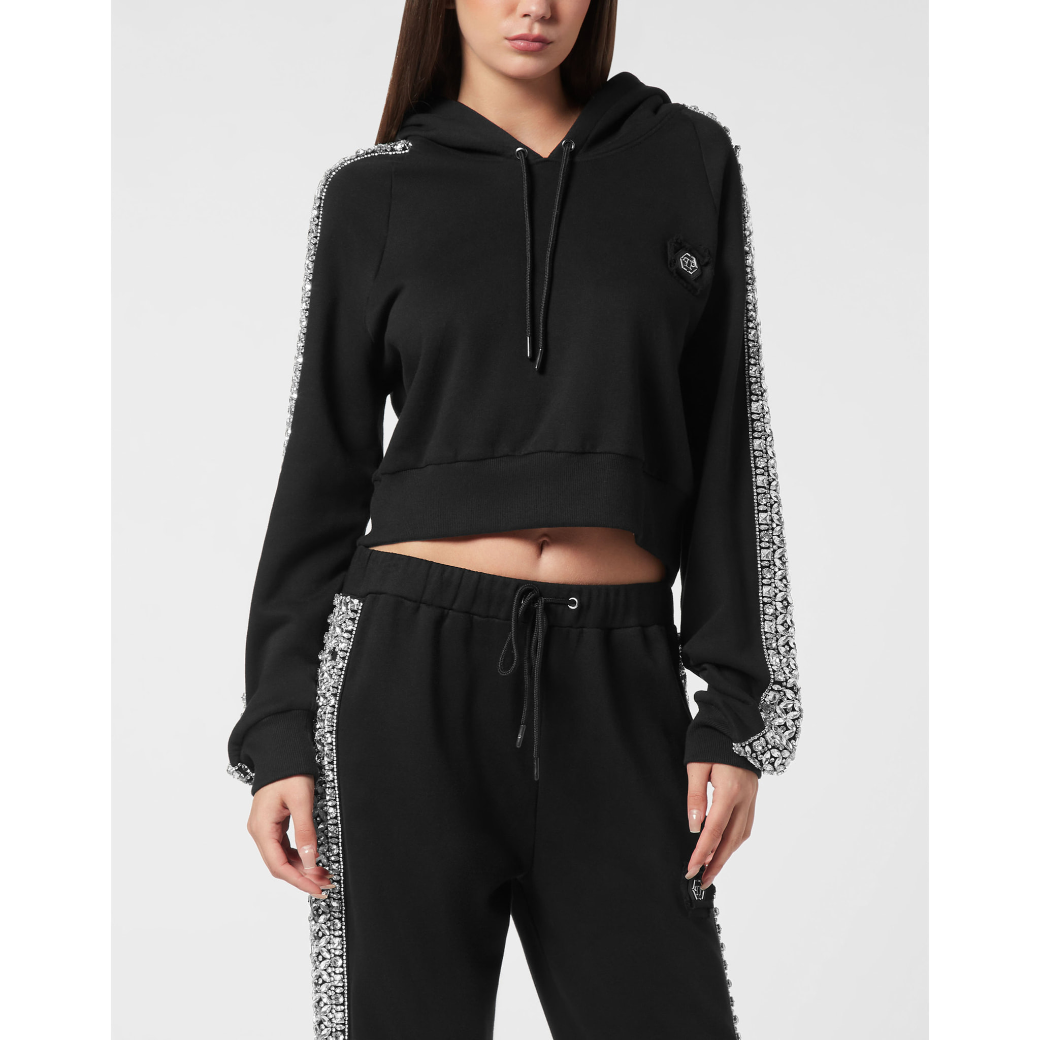 PHILIPP PLEIN Sudadera con capucha CRYSTAL