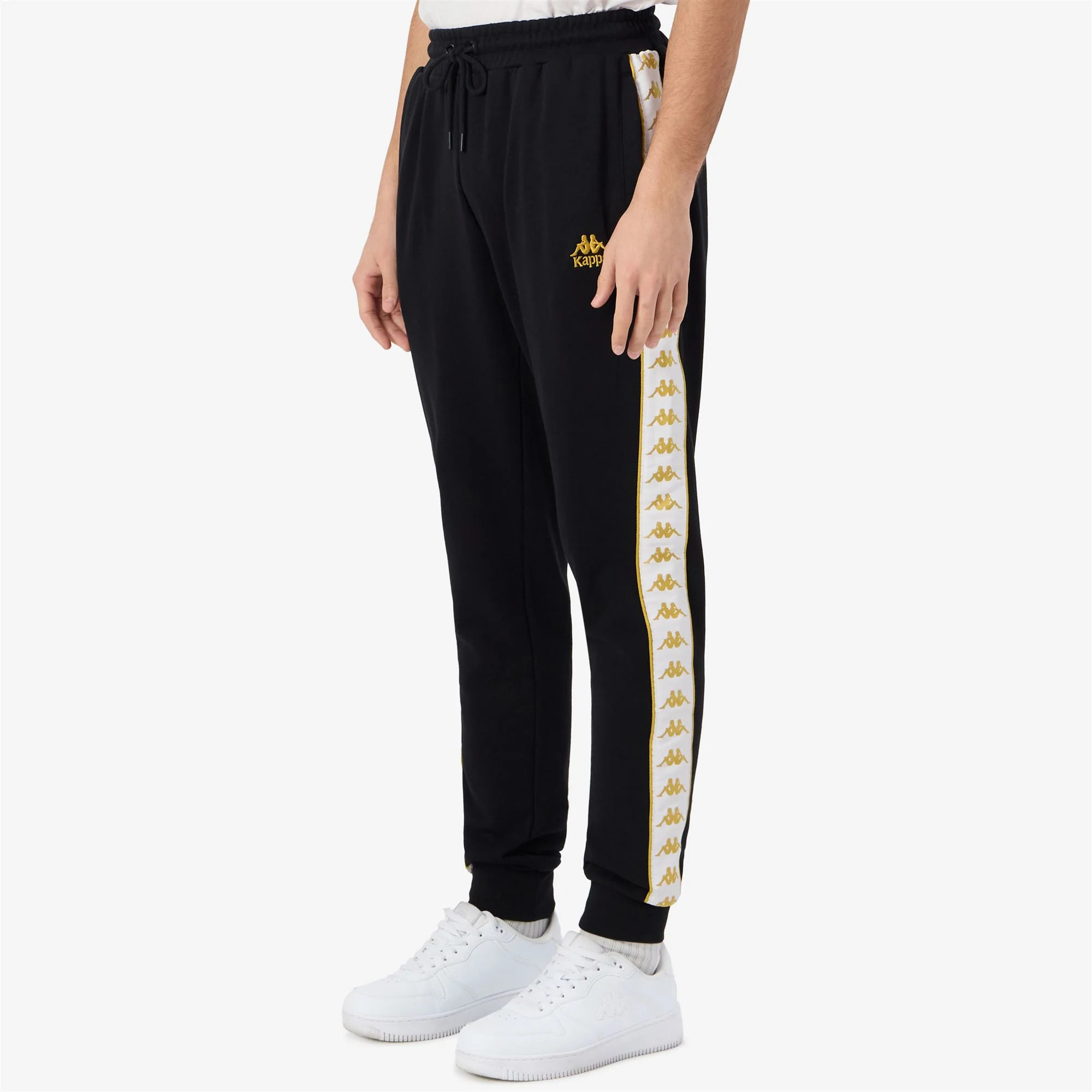 Kappa - Pantaloni Uomo Nero - 222 Banda Alanz 3