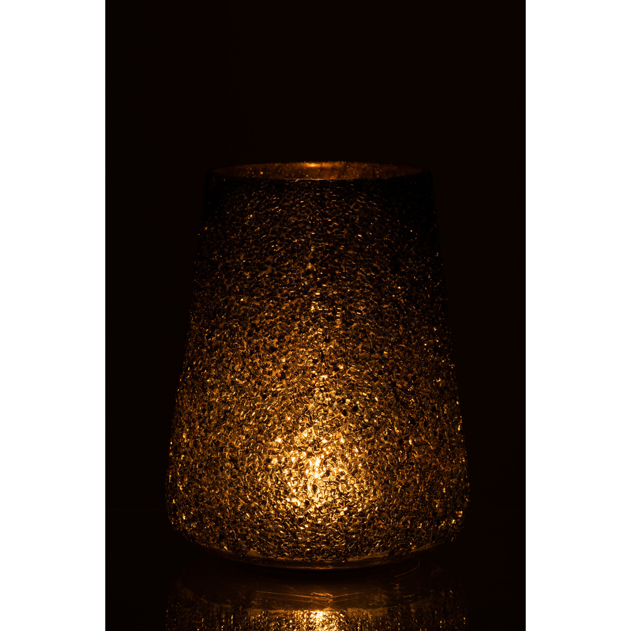 J-Line photophote Paillettes - verre - vert foncé - large