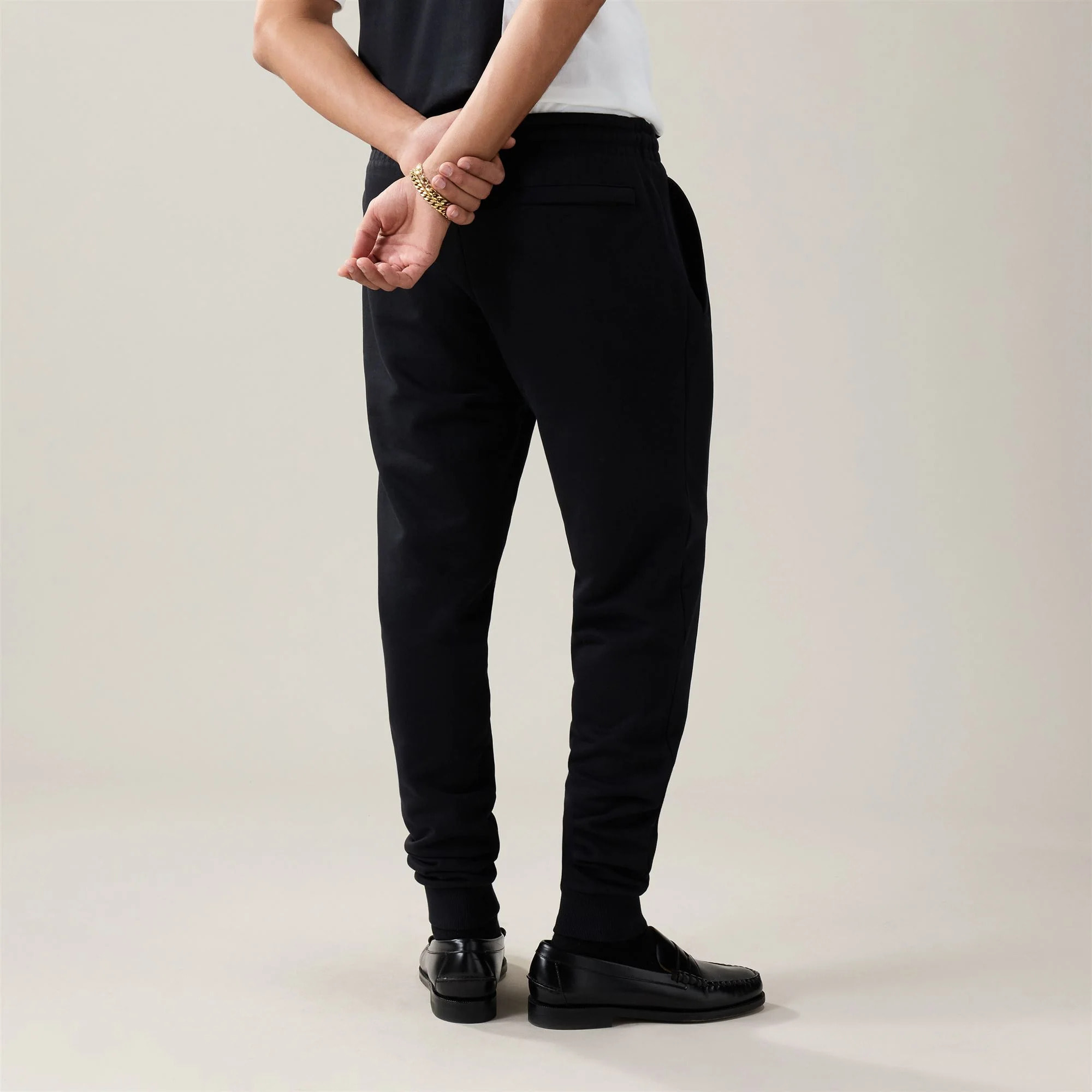 Kappa - Pantalones Hombre Negro - Authentic Nogan