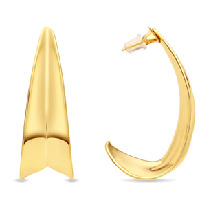 Pendientes Igroam acabado oro amarillo 18k