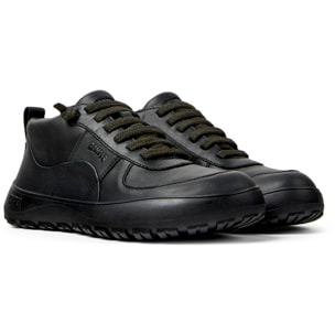 Sneaker-Bootie - CAMPER Peu Serra - Negro - Piel lisa