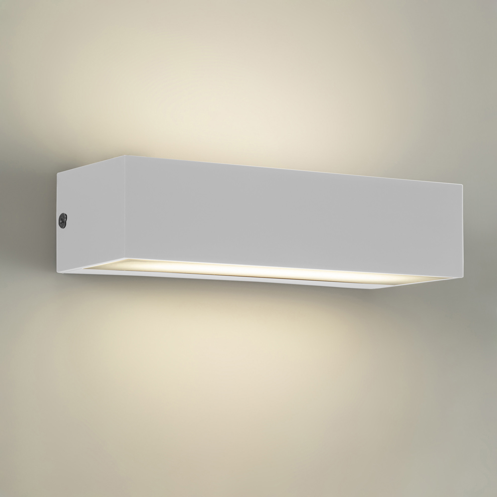 Ara aplique exterior blanco con led blanco neutro 4000K