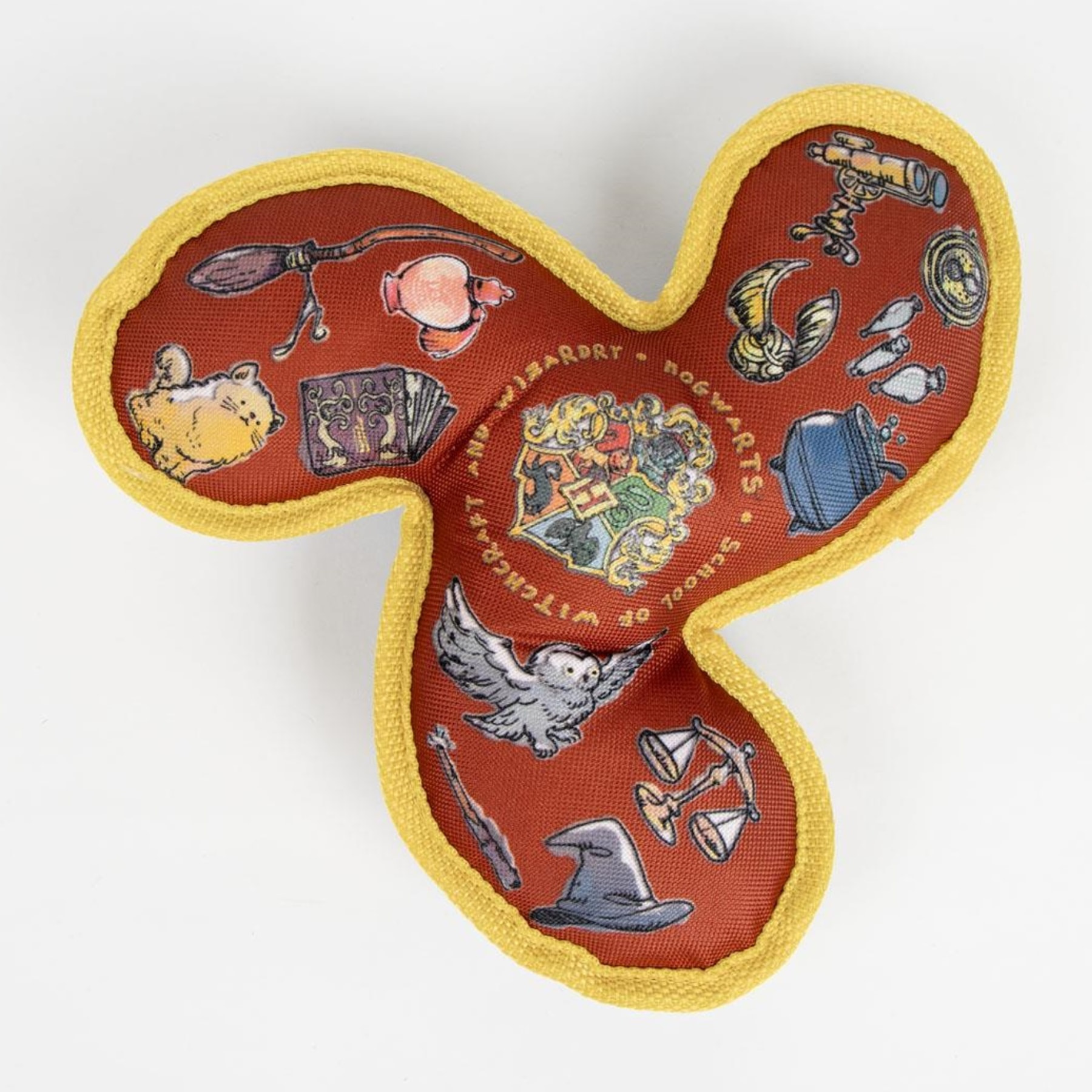 Juguete boomerang para perros diseño harry potter