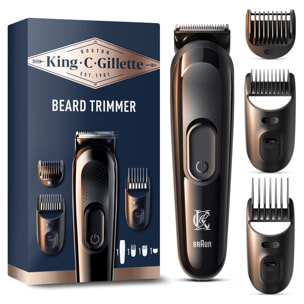 Tondeuse à Barbe King C. Gillette - Avec 3 sabots