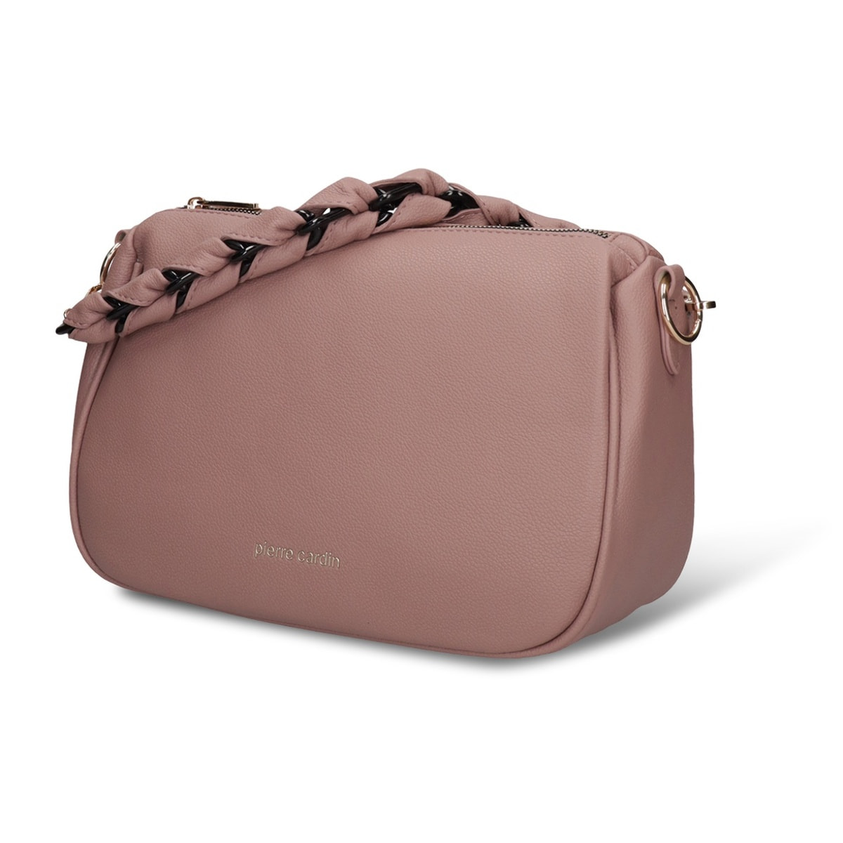 Borsa a spalla da donna - Modello Céleste Lux - Pelle vegana PU - 28.0 x 18.0 x 12.0 cm