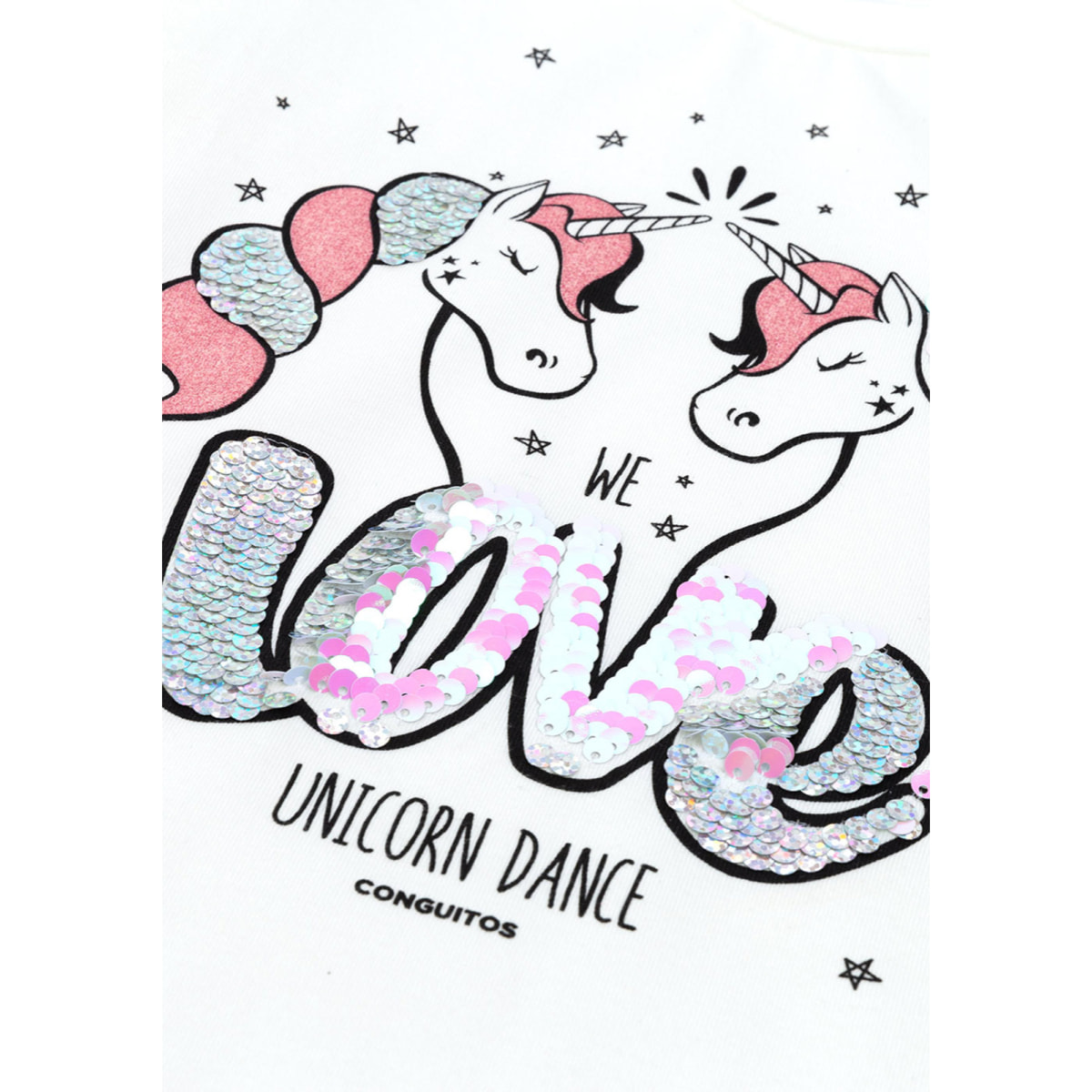 Conguitos - T-shirt a maniche corte casual stampata