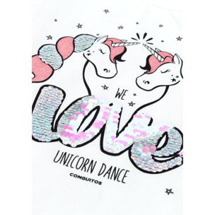 Conguitos - T-shirt a maniche corte casual stampata