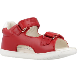 Sandalias Niño de la marca GEOX  modelo B SANDAL MACCHIA BOY ROJO